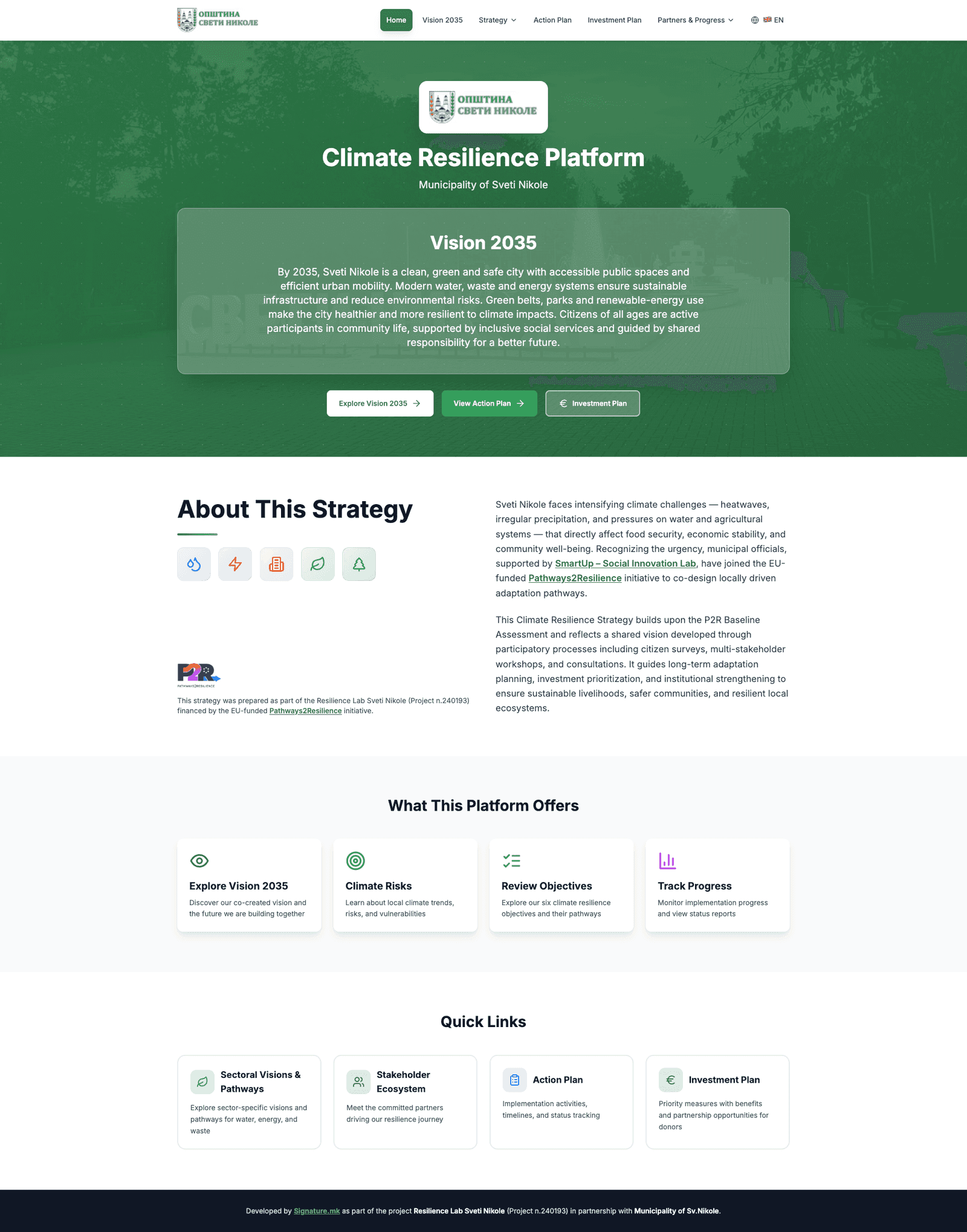 ResLab — Sveti Nikole Climate Platform