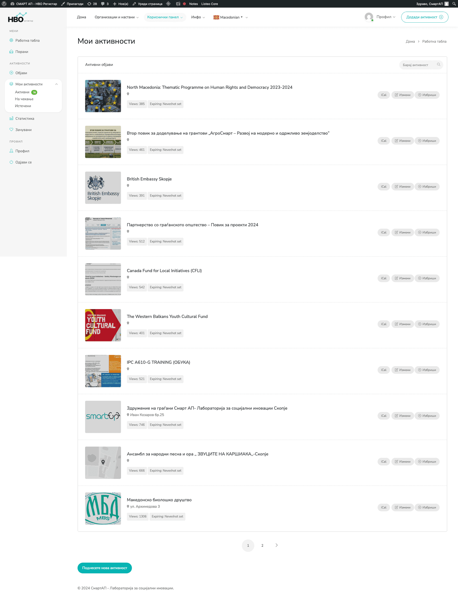 NGO Register — SkopjeLab Active Citizenship Platform — image 5