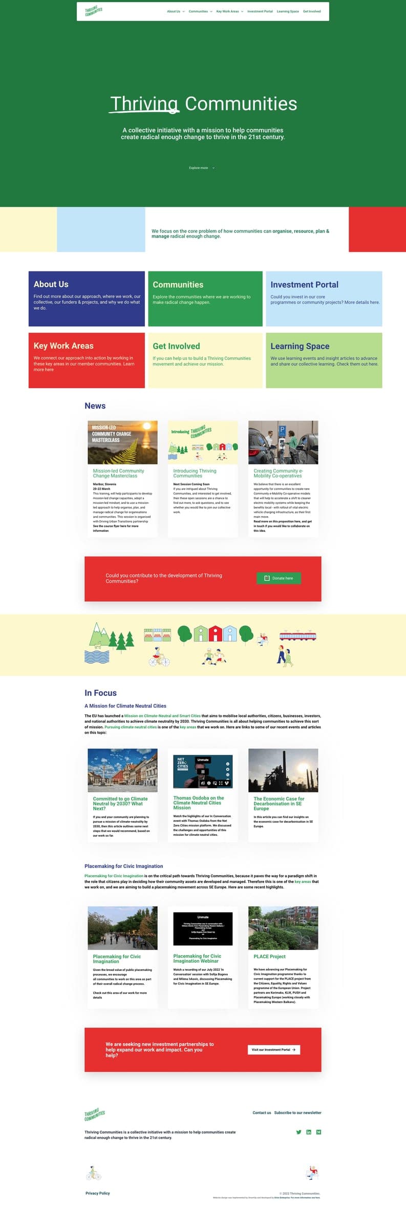 Building a Thriving Future: Thriving Communities Website for Korimako — image 1