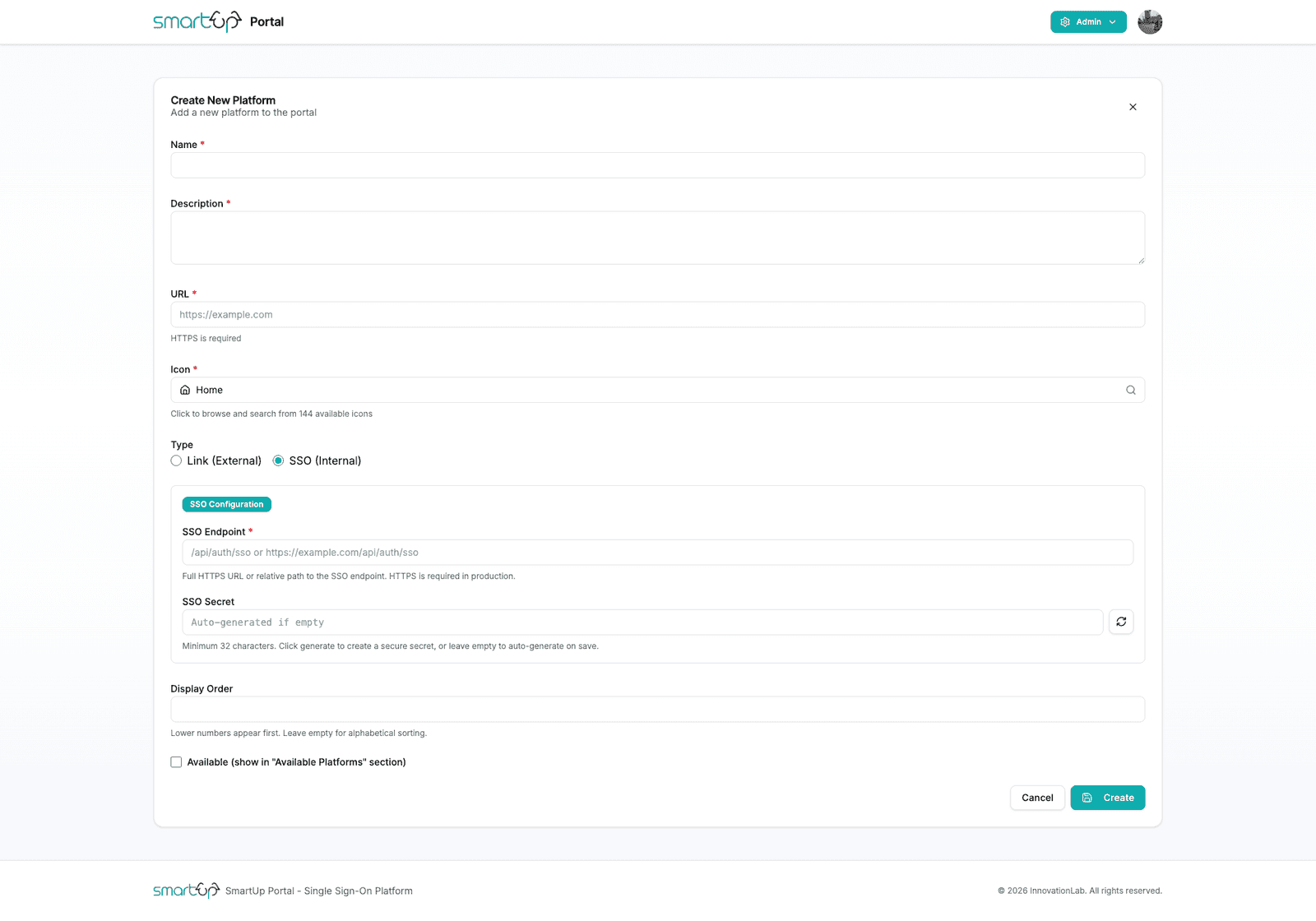 SSO Portal for Internal Tools — image 2