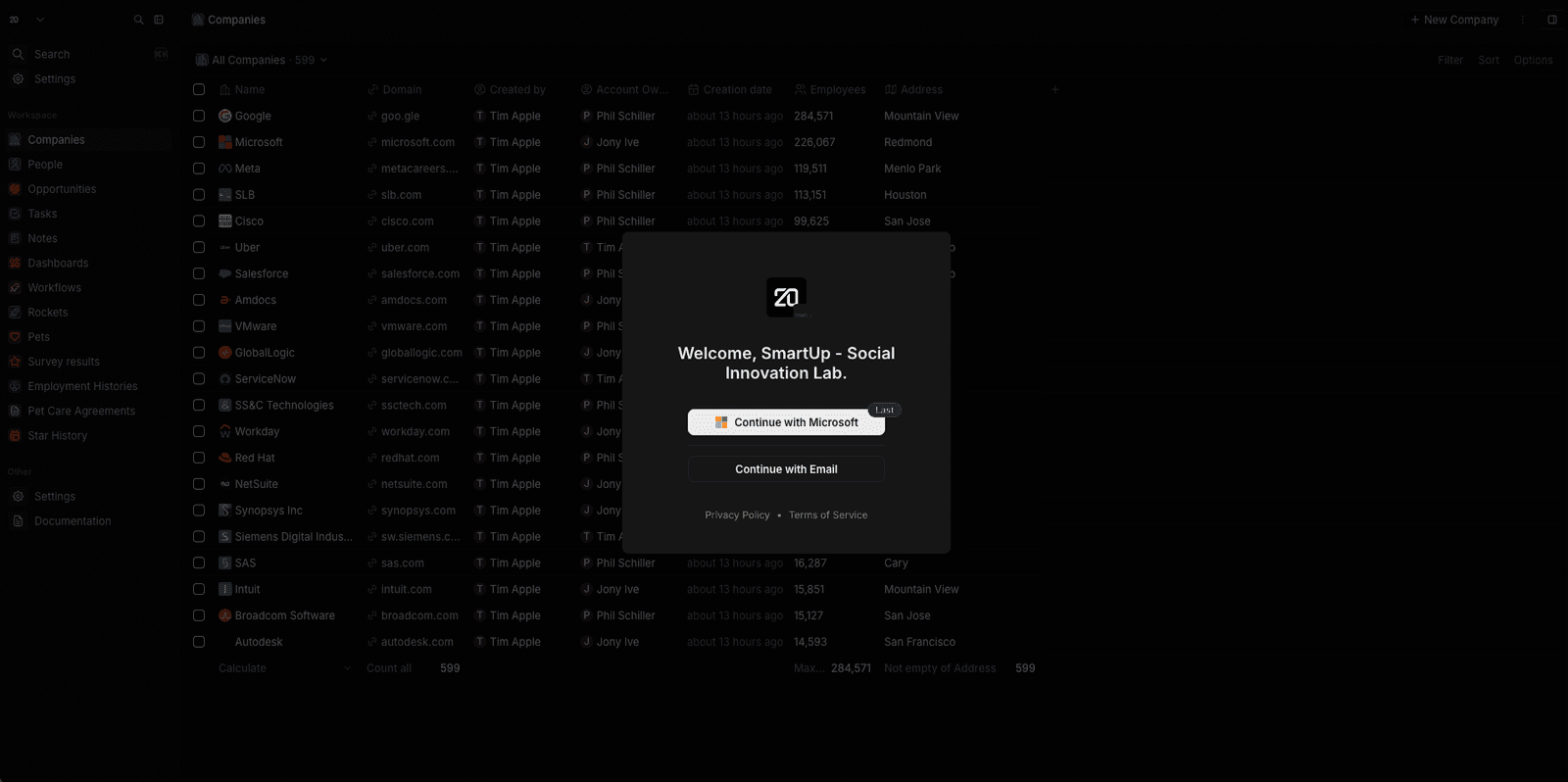 CRM System for NGO — image 1